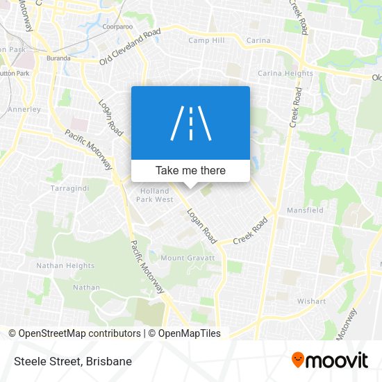 Steele Street map