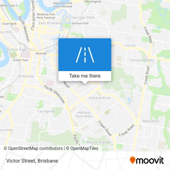Victor Street map