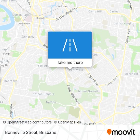 Bonneville Street map