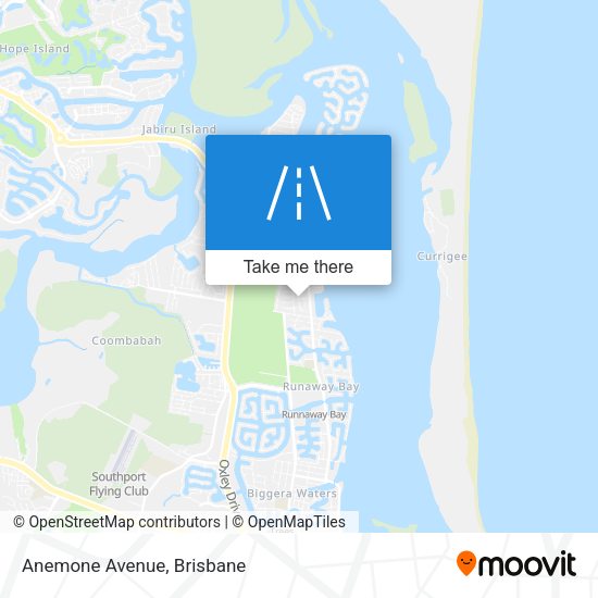 Anemone Avenue map