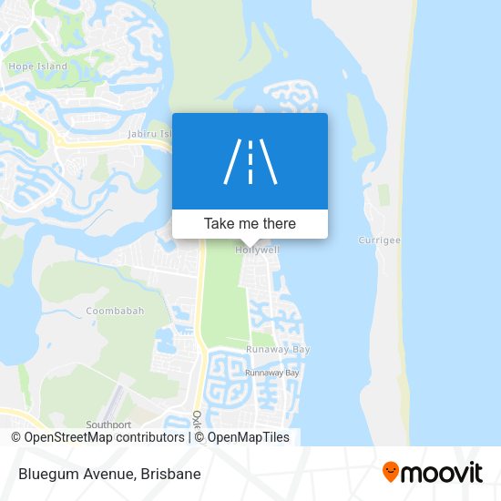 Bluegum Avenue map