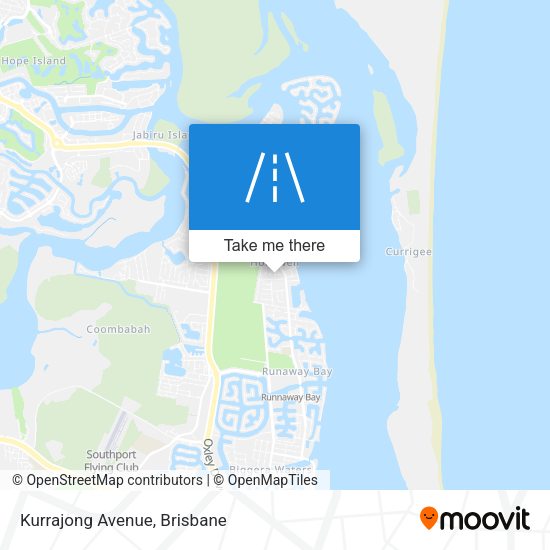 Kurrajong Avenue map