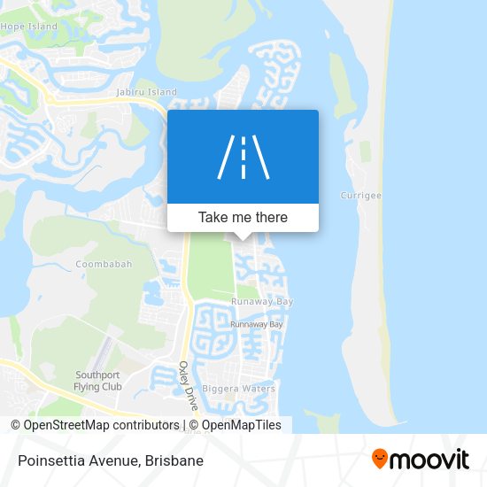 Poinsettia Avenue map