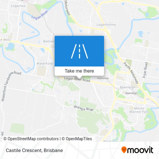 Castile Crescent map