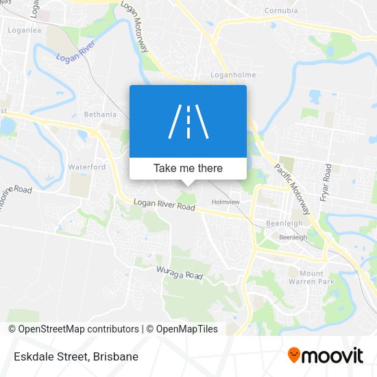 Eskdale Street map