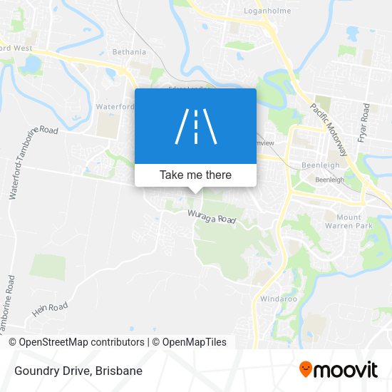 Goundry Drive map