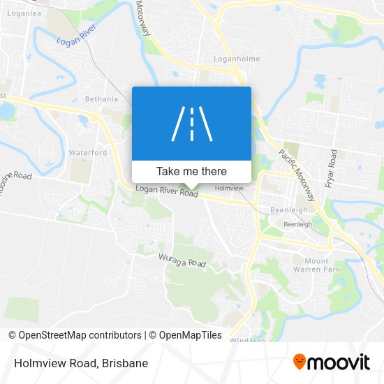 Holmview Road map