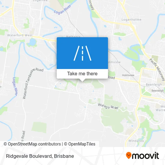 Mapa Ridgevale Boulevard
