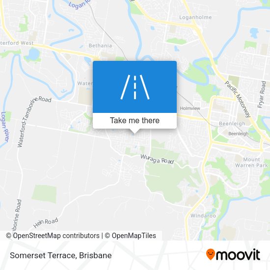 Somerset Terrace map