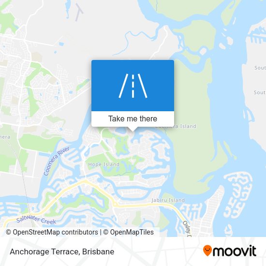 Anchorage Terrace map