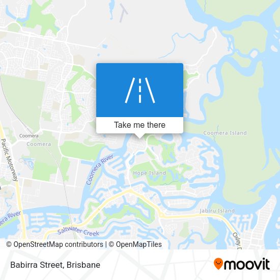 Babirra Street map