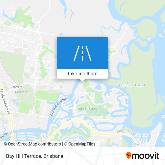 Bay Hill Terrace map