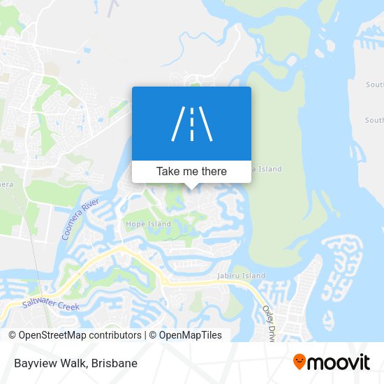 Bayview Walk map
