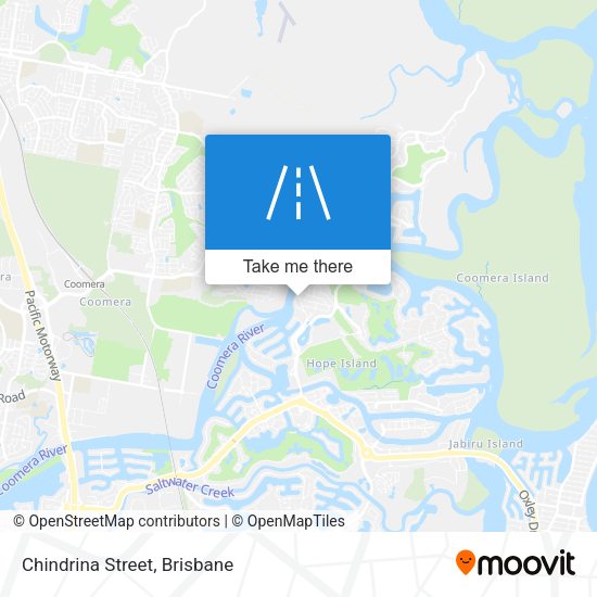 Chindrina Street map