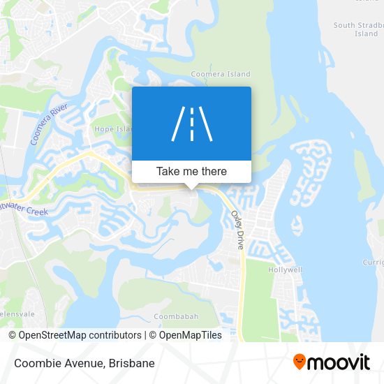 Coombie Avenue map
