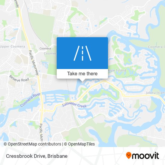 Cressbrook Drive map