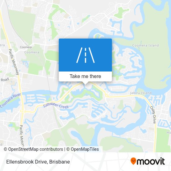 Ellensbrook Drive map