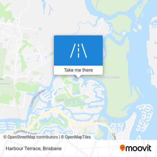 Harbour Terrace map
