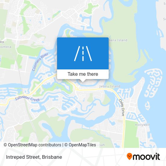 Intreped Street map