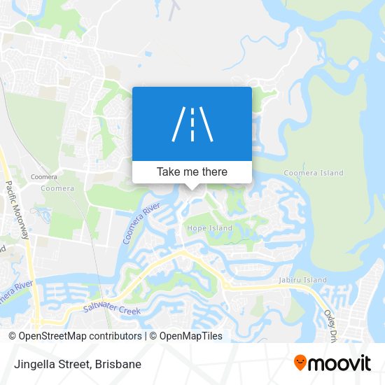 Jingella Street map