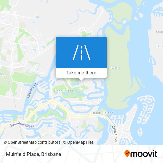 Muirfield Place map