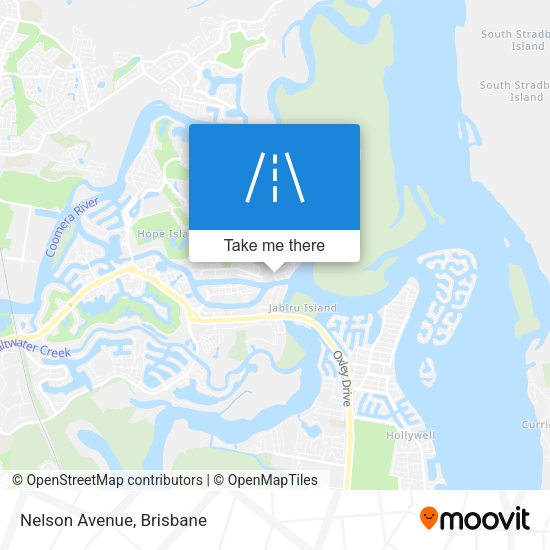 Nelson Avenue map