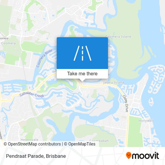 Pendraat Parade map