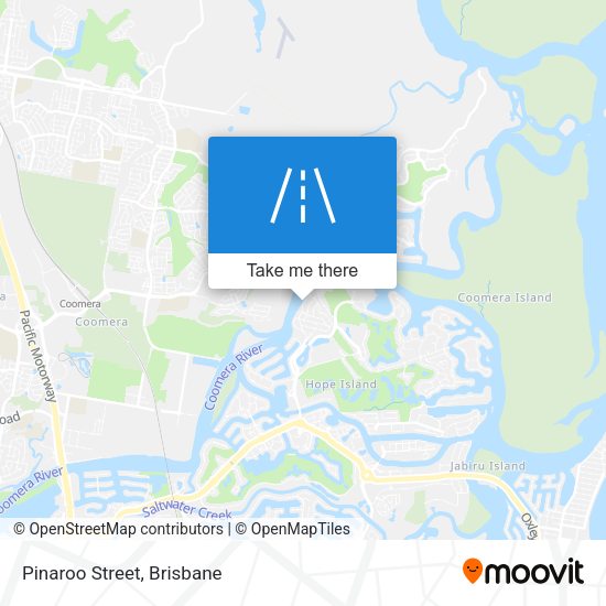Pinaroo Street map