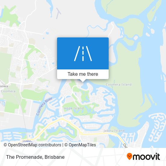 The Promenade map