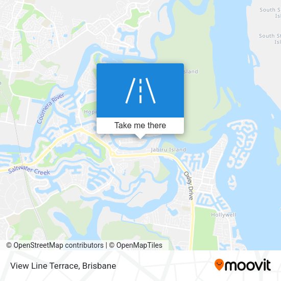 View Line Terrace map