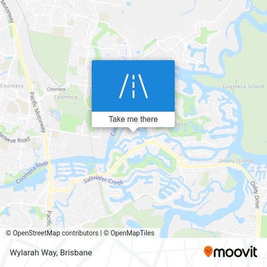 Wylarah Way map