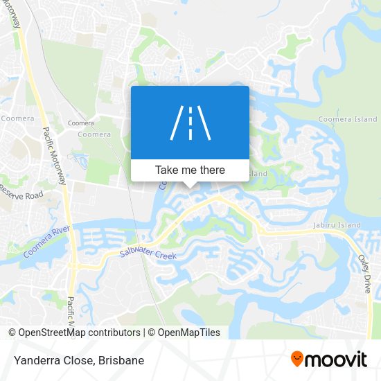 Yanderra Close map