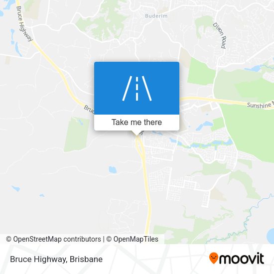 Bruce Highway map