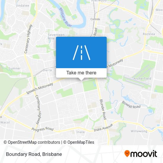Boundary Road map