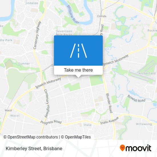 Kimberley Street map