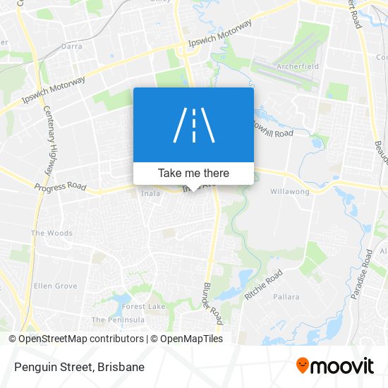 Penguin Street map