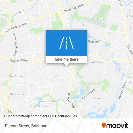 Pigeon Street map