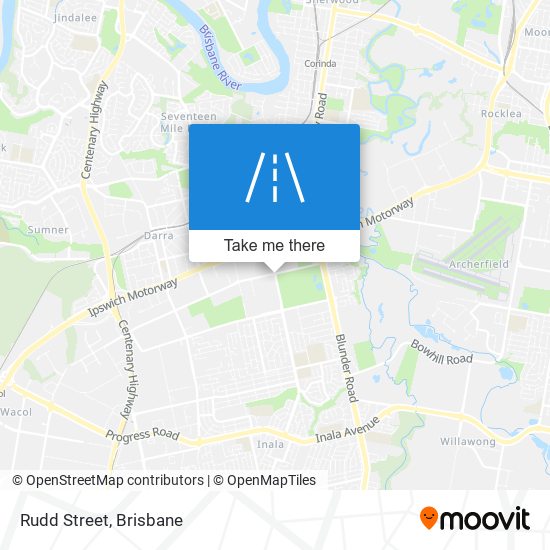 Rudd Street map