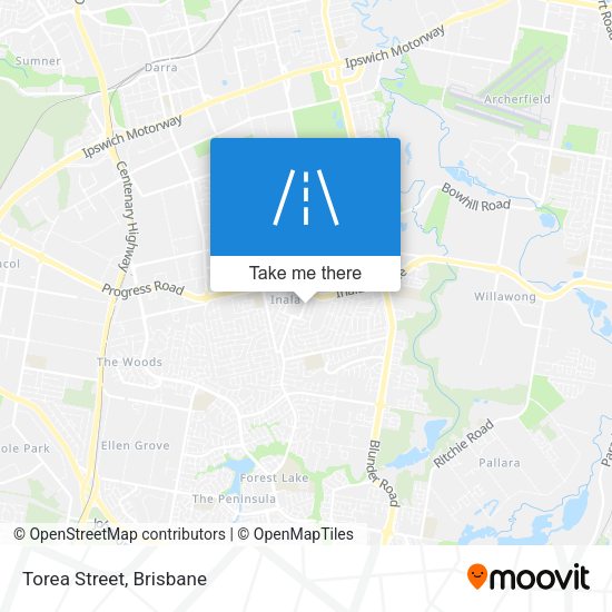 Torea Street map