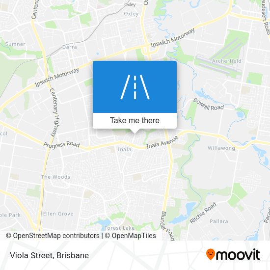 Viola Street map