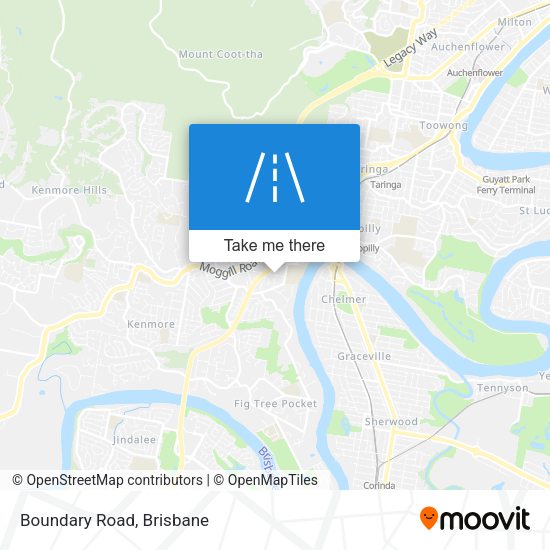 Boundary Road map