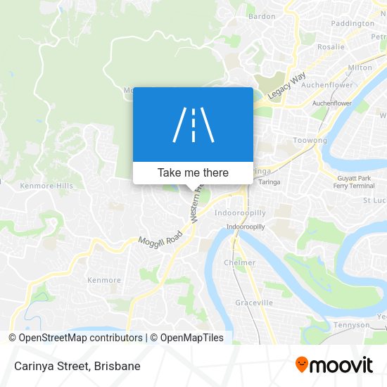 Carinya Street map