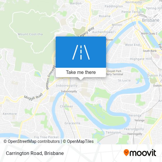 Carrington Road map