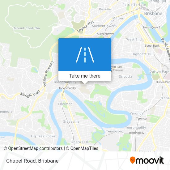 Chapel Road map