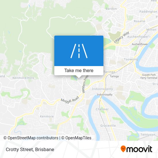 Crotty Street map