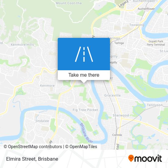 Elmira Street map