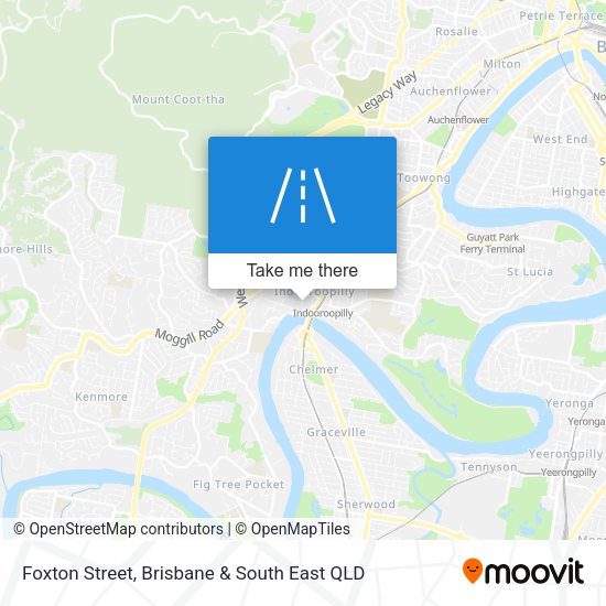 Foxton Street map