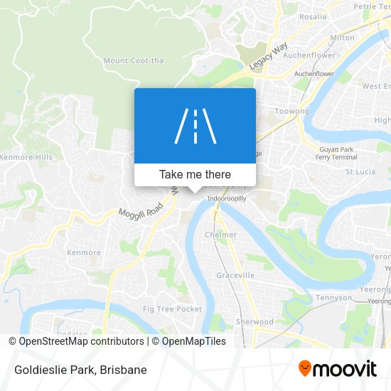 Goldieslie Park map
