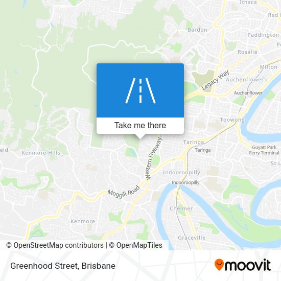 Greenhood Street map
