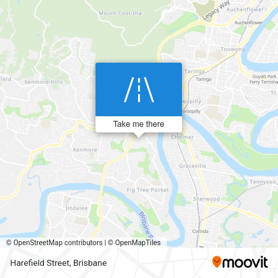 Harefield Street map